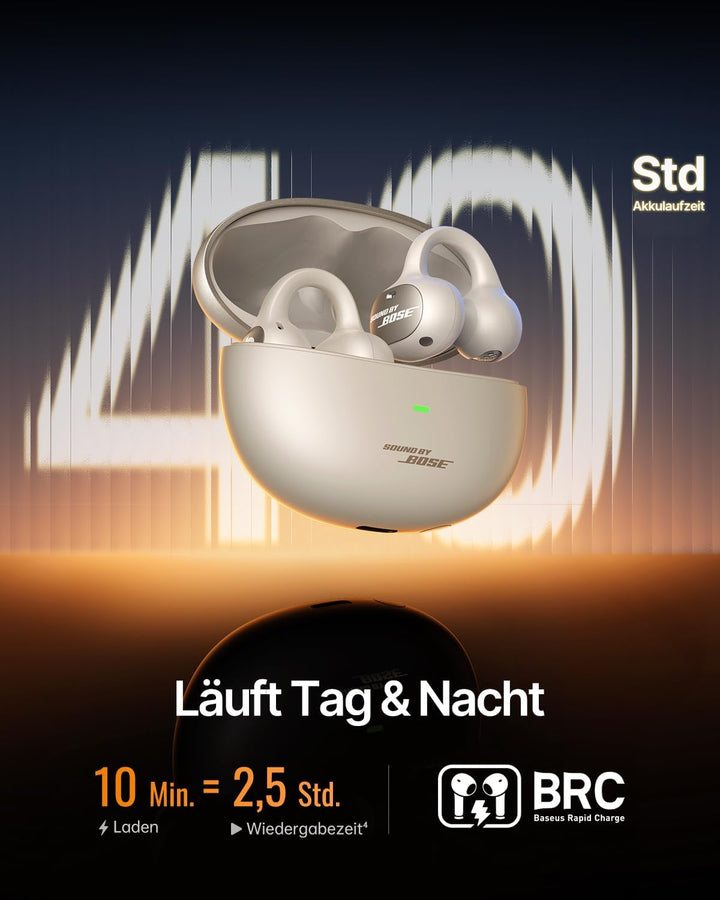 Baseus Inspire XC1 Open-Ear Kopfhörer, Sound by Bose, Cloud-Komfort Open Earbuds mit Dolby Audio | H