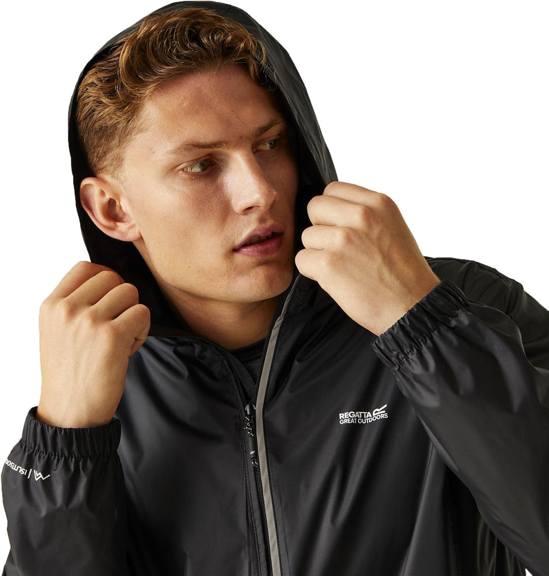 Regatta Herren-Jacke Lyle Iv, wasserdicht S Schwarz, S Schwarz