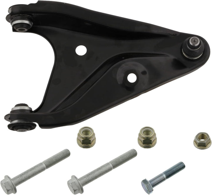 febi bilstein 40254 Querlenker mit Anbaumaterial, Lager und Gelenk, 1 Stück Vorderachse rechts, Vord