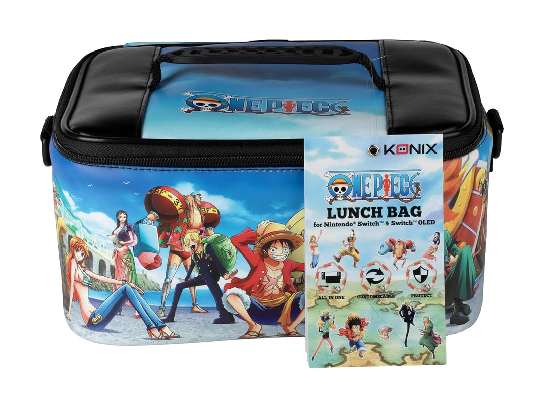 Konix One Piece Umhängetasche Schutz und Transport Lunch Bag Konsole, Spiele und Zubehör Nintendo Sw