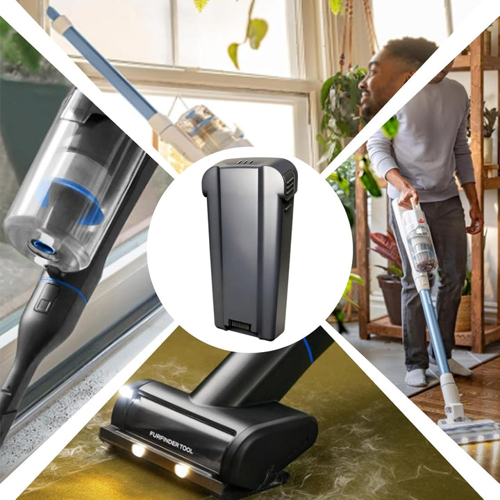 Remate 200W Ersatzakku für Bissell PowerClean FurGuard Standstaubsauger, kompatibel mit 280 W, Model