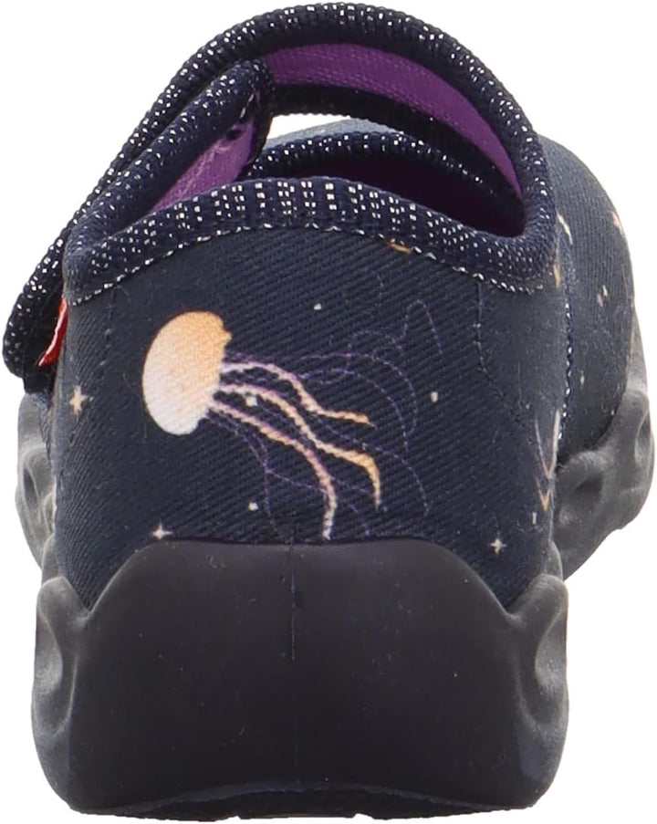 Superfit Jungen Bubble Hausschuh 23 EU Weit Blau Mehrfarbig 8030, 23 EU Weit Blau Mehrfarbig 8030
