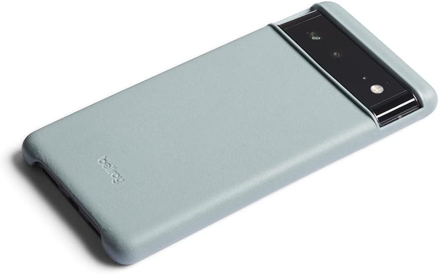 Bellroy Lederhülle für Pixel 6 – (Schlanke Handyhülle) - SeaMist, Seamist