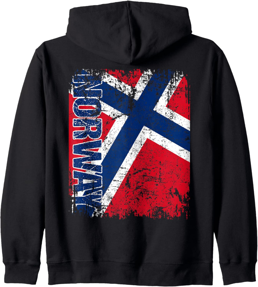NORWEGEN Flagge Damen Herren Kinder NORWEGEN Kapuzenjacke