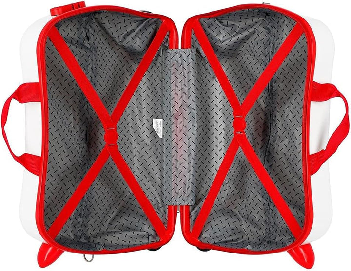 Disney Minnie Diva Kinderkoffer, mehrfarbig, 50 x 39 x 20 cm, ABS-Kombinationsverschluss, 34 l, 1,8