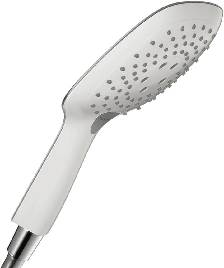 hansgrohe Raindance Select E 150 Duschkopf, 3 Strahlarten, Weiss/Chrom 3 Strahlarten
