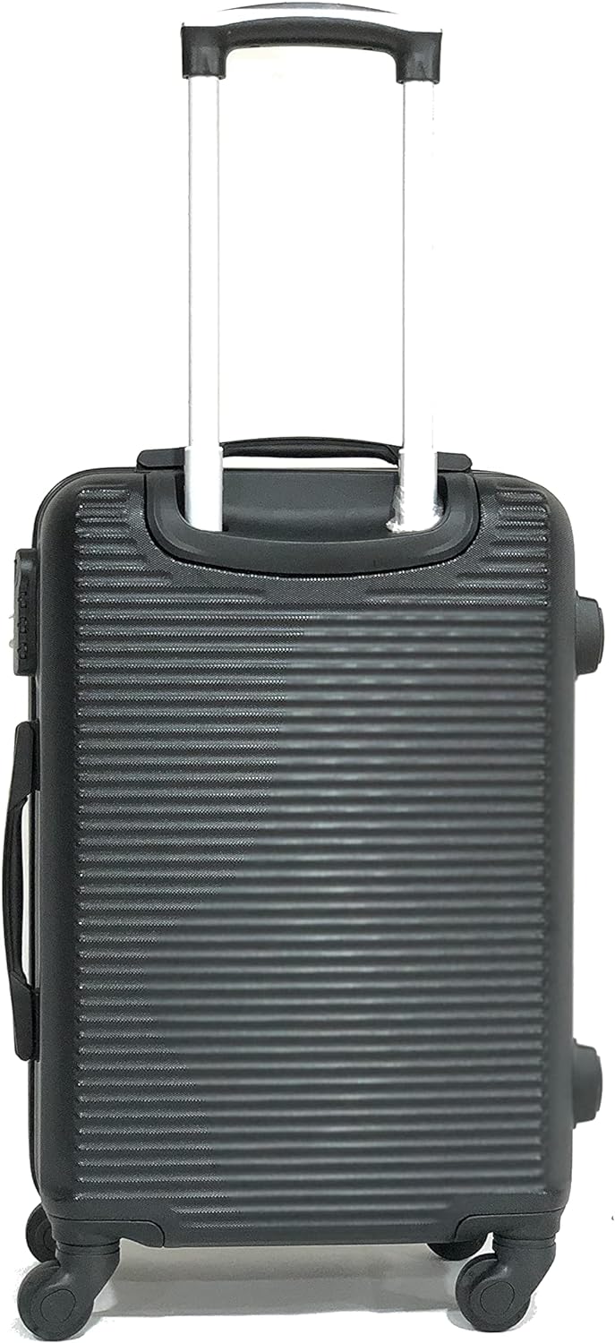 Kabine/Mittelgrosser Koffer mit oder ohne Vanity, Schwarz (5859), Cabine