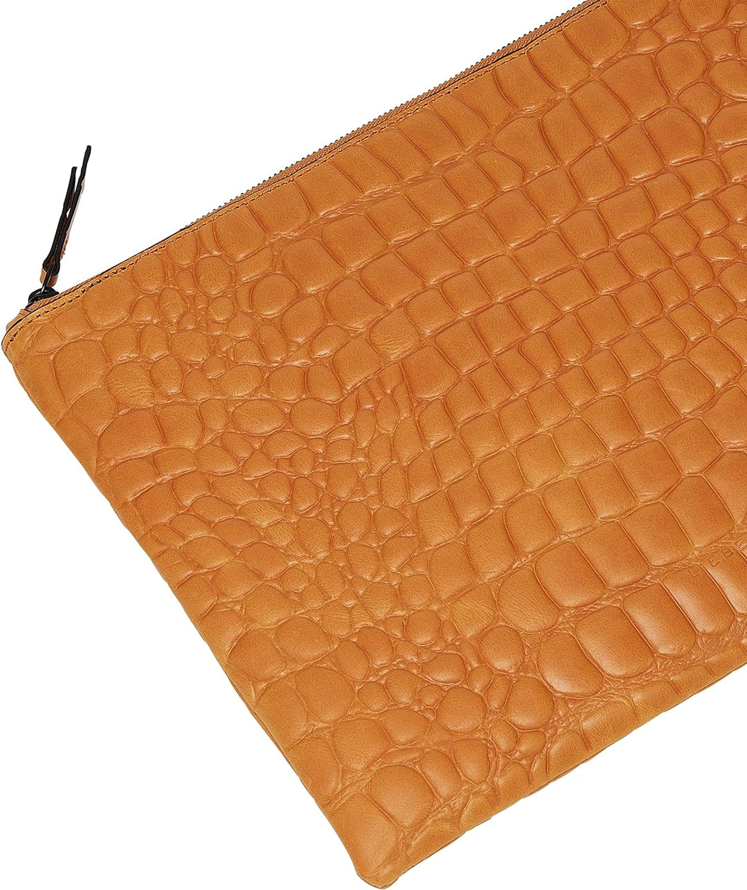 Liebeskind Damen Pb Croco Laptop/Tablet Case Pumpkin, Pumpkin