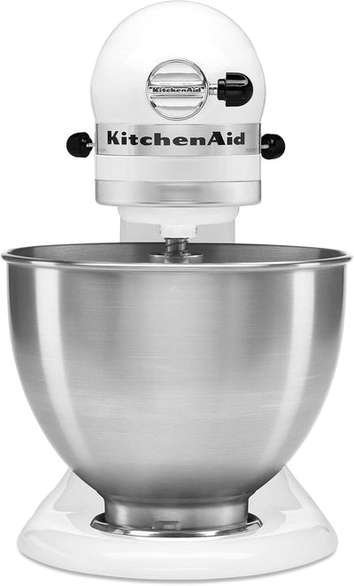 KitchenAid Küchenmaschine K45SSEWH Classic, Weiss Weiss/Opulenter Garten Mixer, Weiss/Opulenter Gart