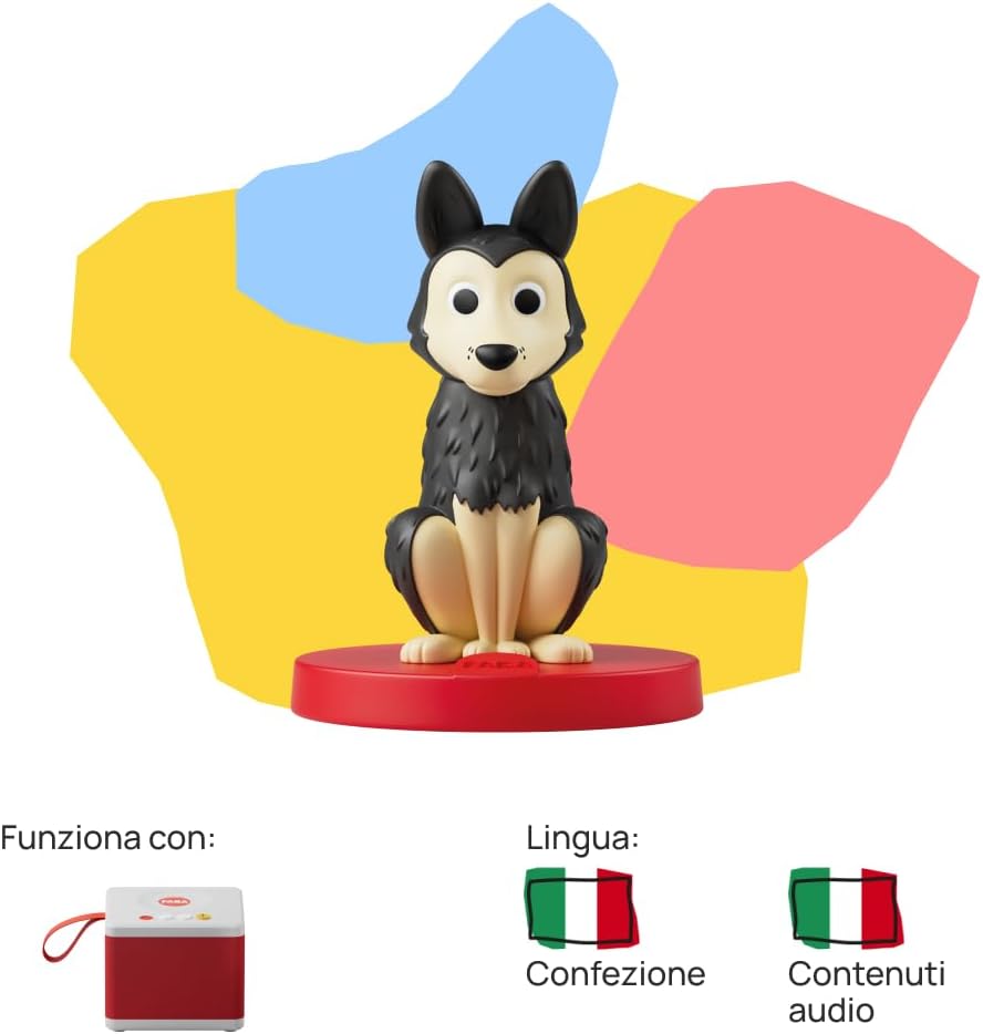 FABA Klangfigur – Fröhlich wachsen – Geschichten und Klangmärchen 4-6 Jahre, italienische Version, S