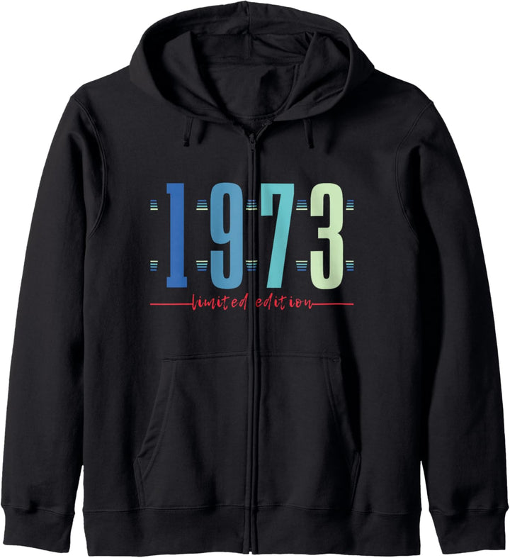 51. Geburtstag Mann Frau 51 Jahre 1973 Deko Lustig Geschenk Kapuzenjacke