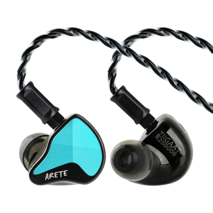 LINSOUL ZiiGaat x Fresh Reviews Arete II IEM,2nd Hybrid-In-Ear-Monitor mit 1DD+4BA,Kabelgebundene Hi