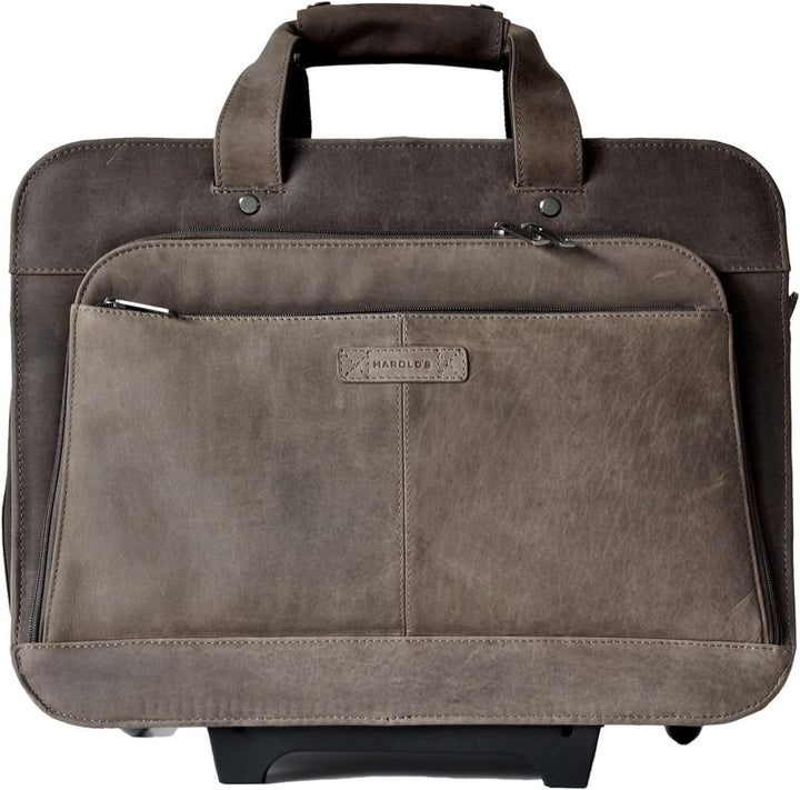 HAROLD'S Antico Business-Trolley Leder 43 cm Laptopfach