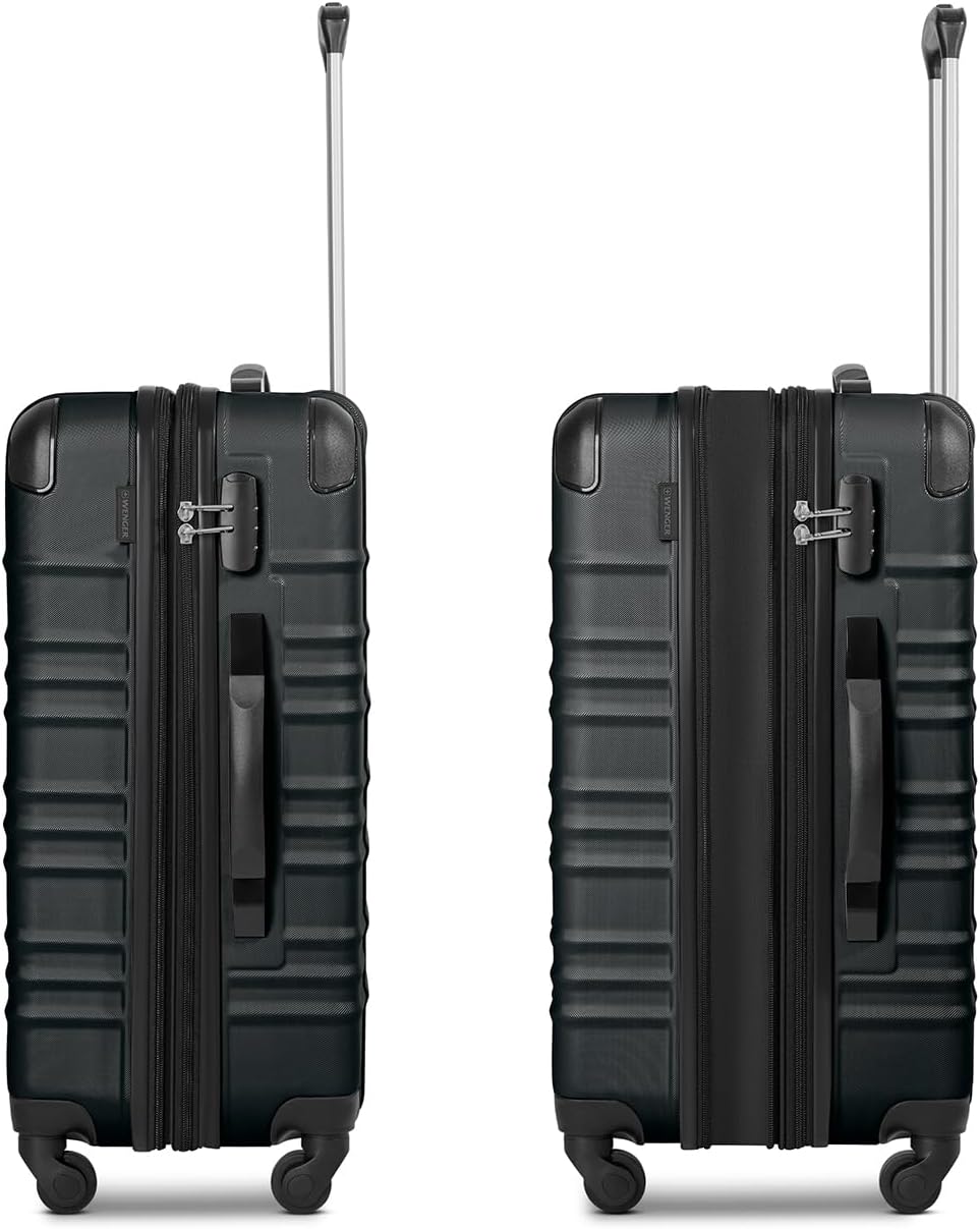 WENGER Koffer-Set 3-teilig für Damen und Herren | Reise-Trolleys 51 x 30 x 75 cm aus hochwertigem, s