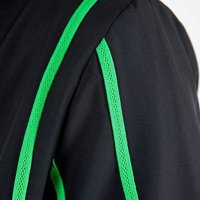 Puma Borussia Mönchengladbach Prematch Woven Jacket BMG Kapuzenjacke Gladbach PUMA BLACK / PUMA GREE