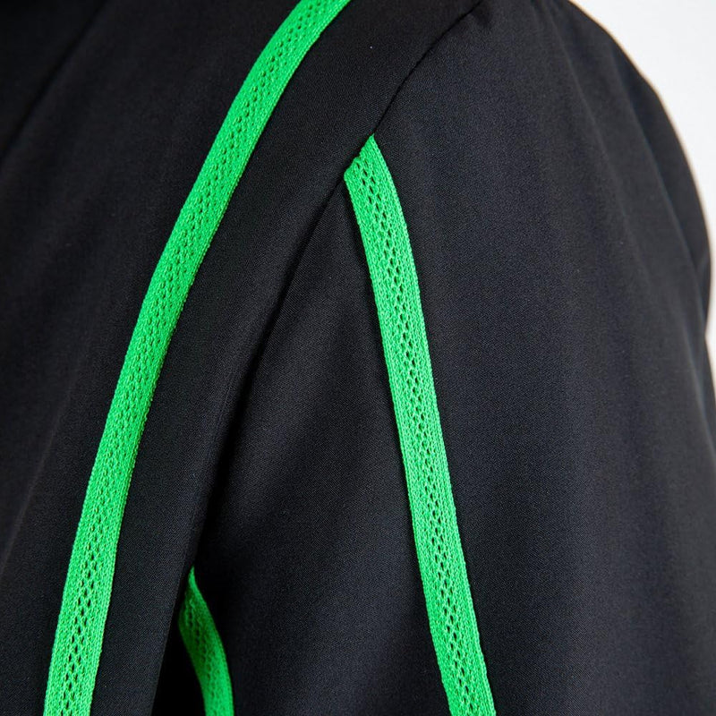 Puma Borussia Mönchengladbach Prematch Woven Jacket BMG Kapuzenjacke Gladbach PUMA BLACK / PUMA GREE