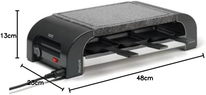 Stöckli Raclette PizzaGrill for6 Hotstone - für 6 Personen