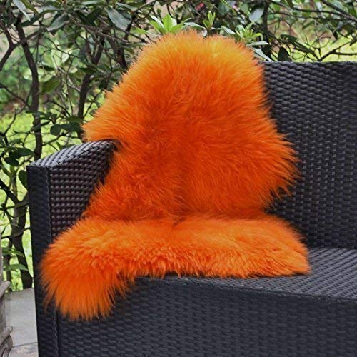 Lammfell Orange 120-130
