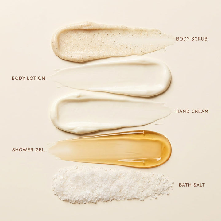 Bade Geschenkset für Frauen, SPA LUXETIQUE 15 tlg. Vanilleduft Bad Set Geburtstagsgeschenk für Damen