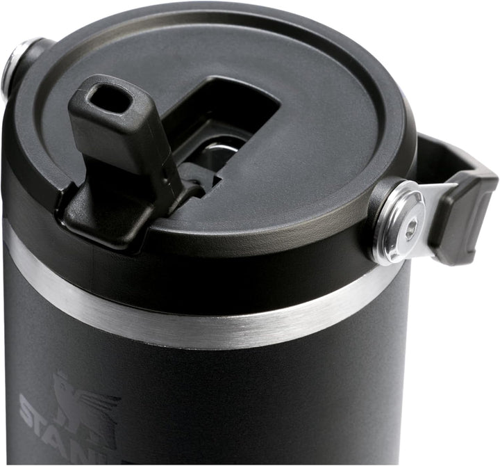 Stanley 1913 Flip Straw Tumbler 0.89L - Black | Kühlt 12+ Std. - Auslaufsicher - BPA-frei - Spülmasc