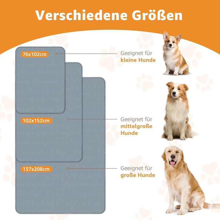 PICK FOR LIFE wasserdichte Hundedecke, Waschbare Flauschige Decken für Hunde und Katzen, Weiche Kusc