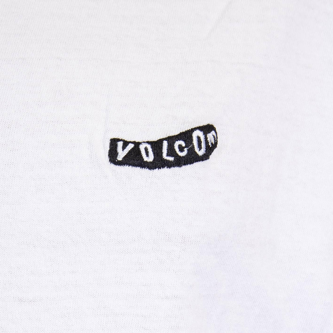 Volcom Pistol Stone T-Shirt Herren M Weiss, M Weiß