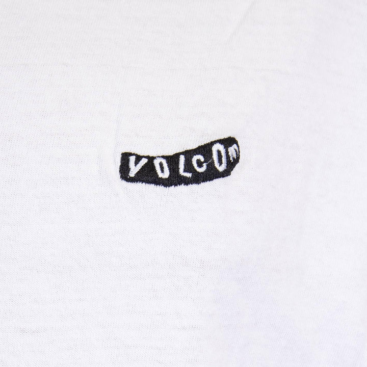 Volcom Pistol Stone T-Shirt Herren M Weiss, M Weiß