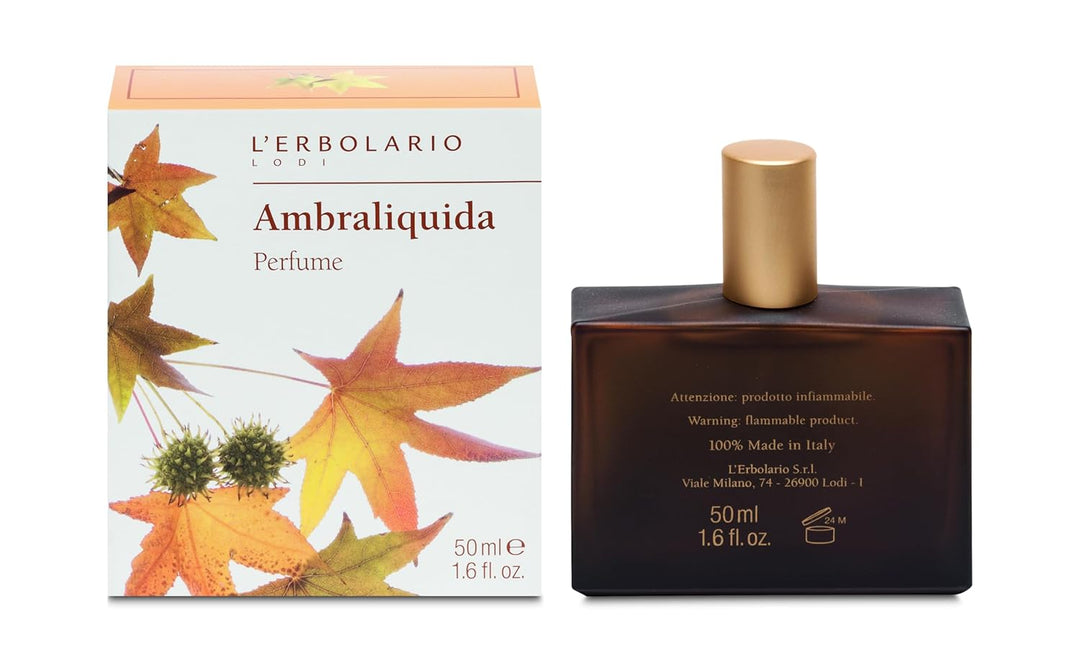 L'Erbolario, Ambraliquida Unisex-Parfum, Grösse: 50 ml 50 ml (1er Pack), 50 ml (1er Pack)
