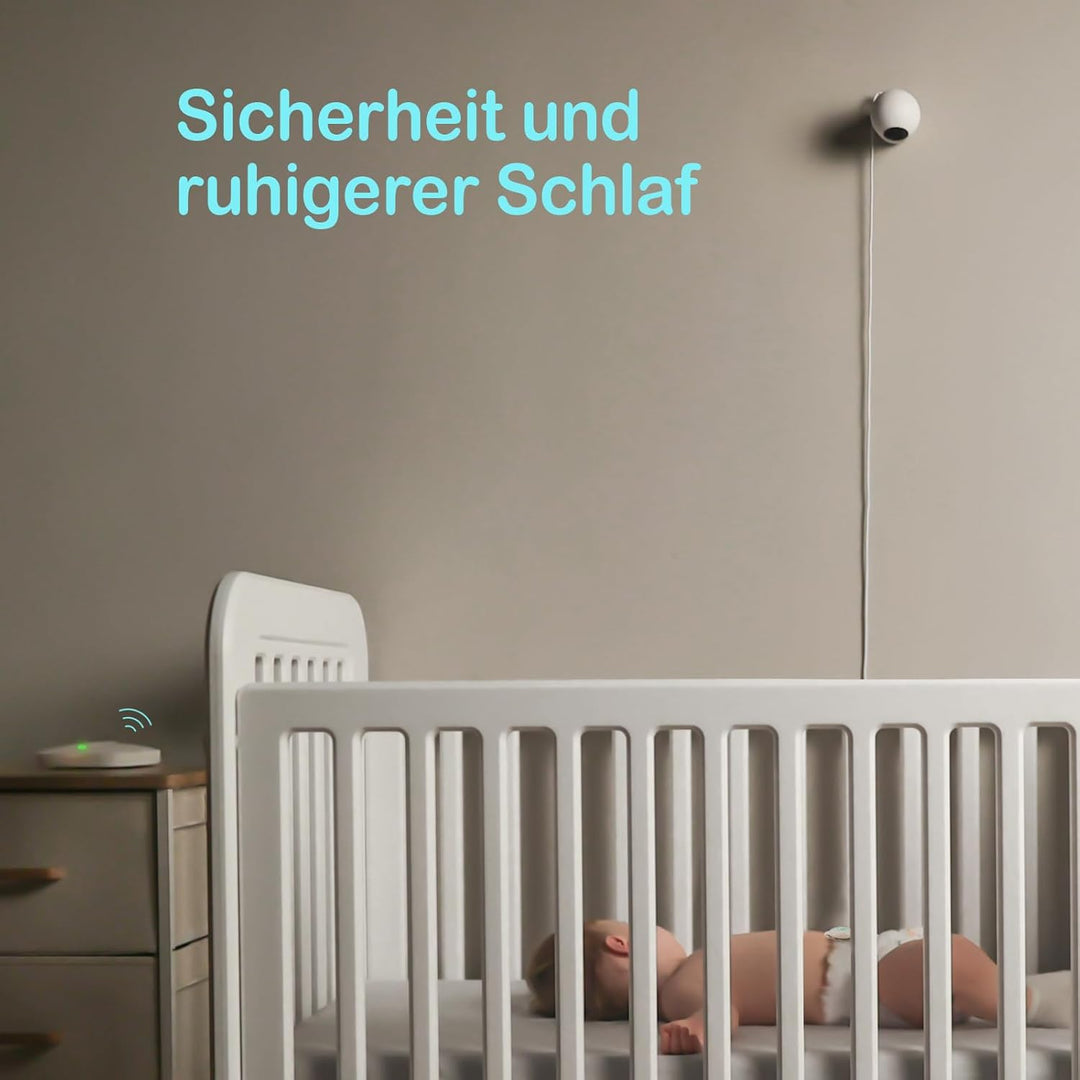 Sense-U Pro Smart Babyphone, Bewegungsmonitor, verbindet Sich direkt mit Ihrem Smartphone und verfol