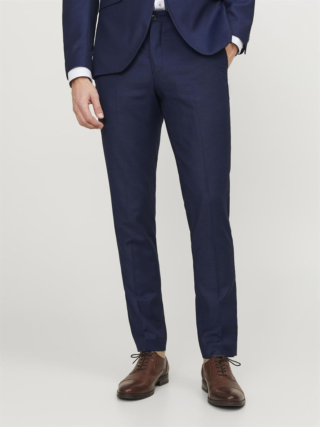 JACK & JONES Male Anzughose JPRSOLARIS Slim Fit Anzughose 42 Dark Navy, 42 Dark Navy