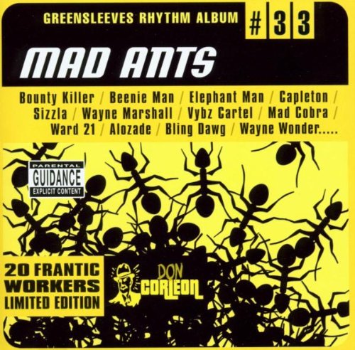 Riddim 33: Mad Ants, Audio-CD