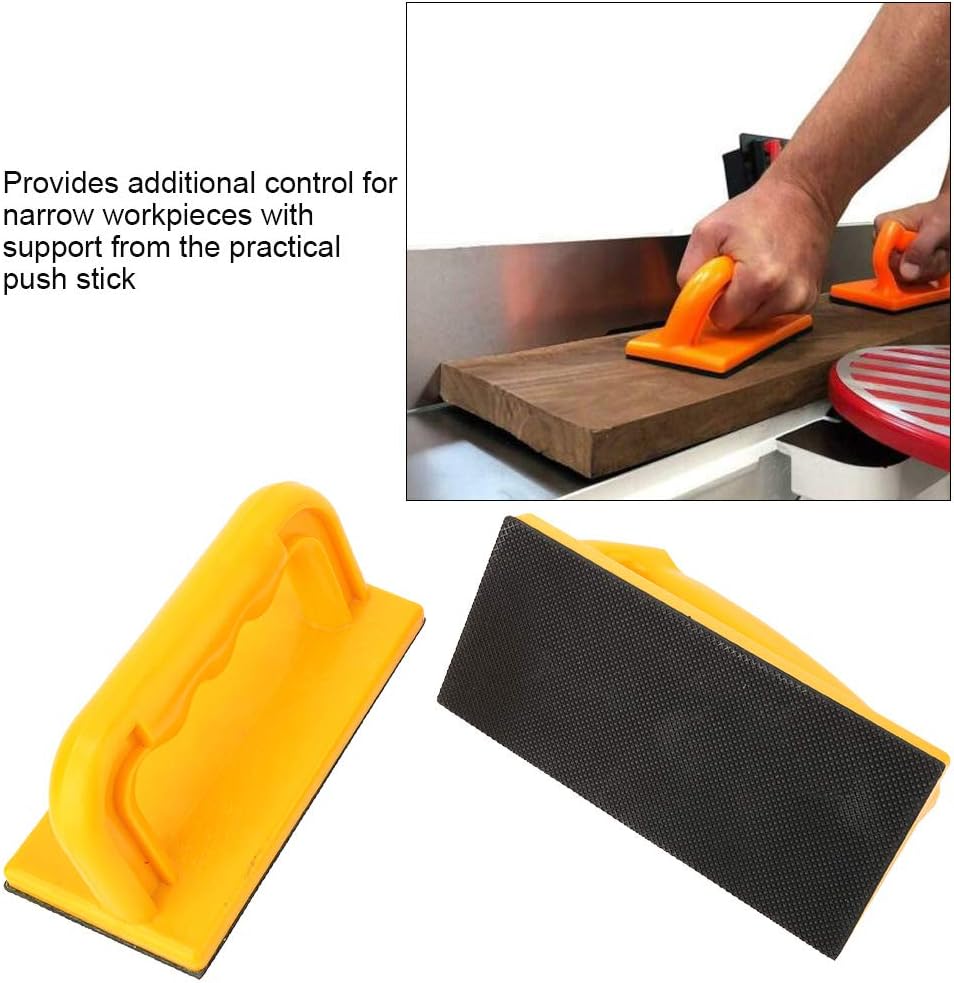 Schiebestock 2er-Pack Sicherheitsschubblock Holzsäge Schneiden Pushblock für Frästische Jointers For