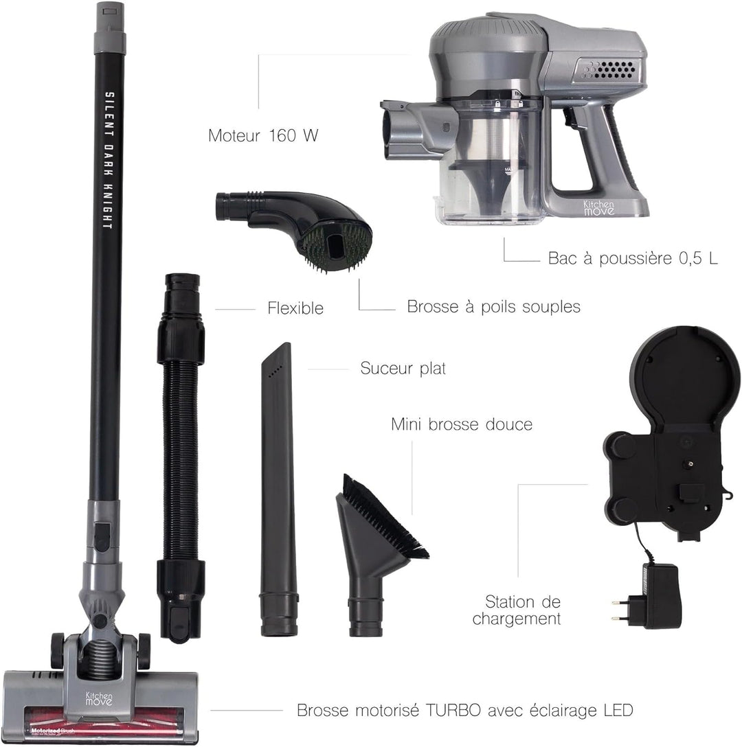 Kabelloser Besensauger 160W SILENT