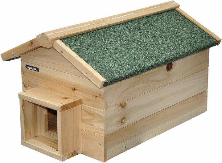 nanook Igelhaus Igelhütte Igelfutterhaus Kleintierhaus Nagerhaus Überwinterung klappbares wetterfest