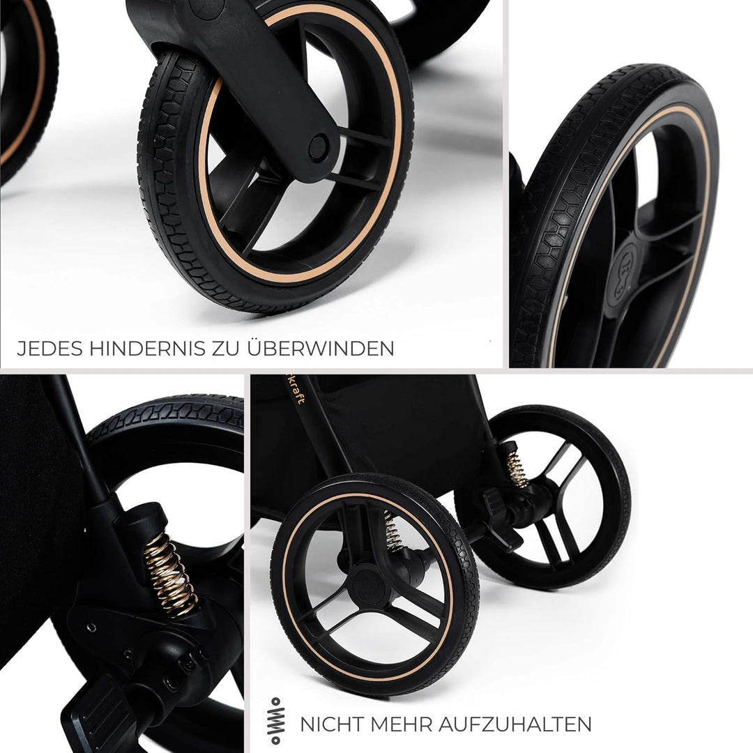 Kinderkraft NEA 2 Kinderkraft buggy von Geburt bis 22 kg, Zusammenklappen mit einer Hand, Liegeposit