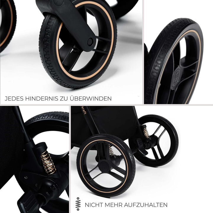Kinderkraft NEA 2 Kinderkraft buggy von Geburt bis 22 kg, Zusammenklappen mit einer Hand, Liegeposit