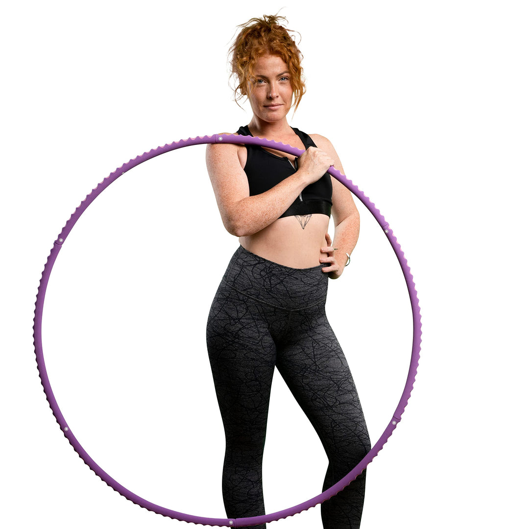 HOOPOMANIA Hula Hoop Reifen Erwachsene [1,2 – 2 kg] Hula Hoop für Anfänger mit Schaumstoff Profi Hoo