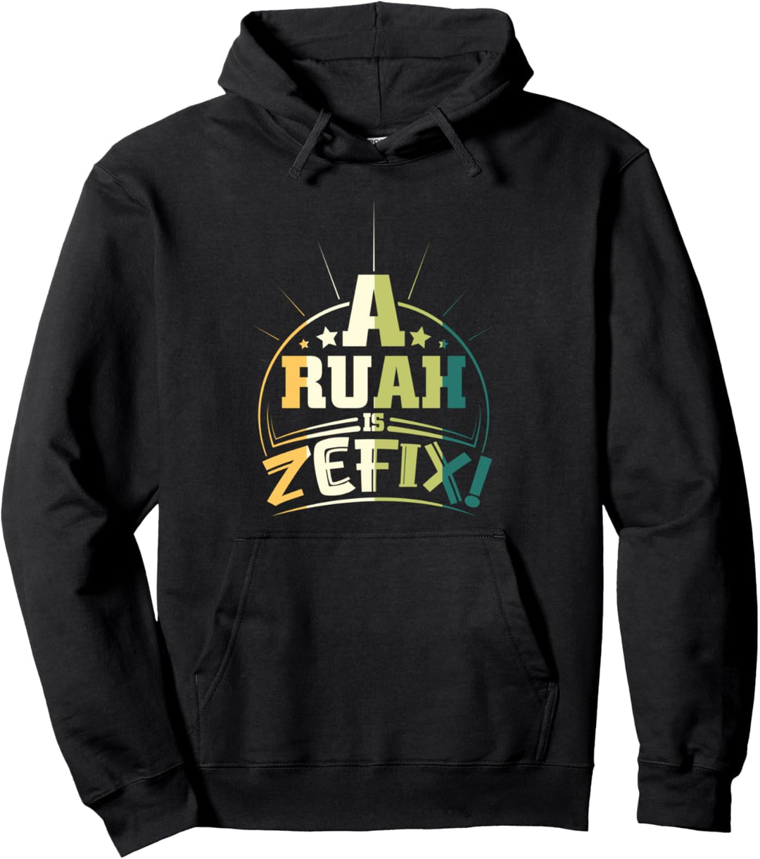 Zefix Bayrisch | Geschenk für Heimatliebende Bayern Pullover Hoodie