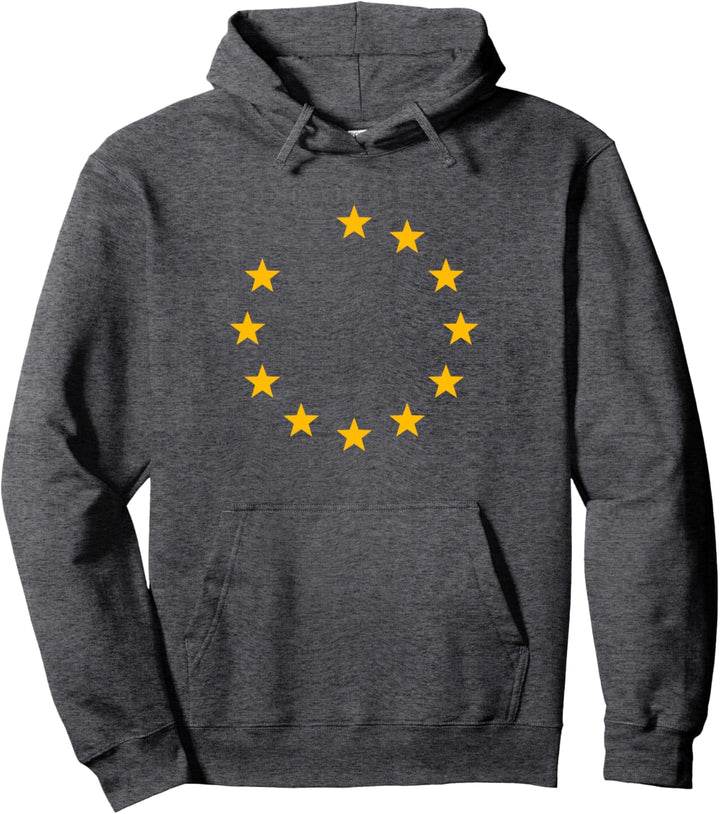 Europa Fahne Symbol EU Sterne Europäische Union Logo Kranz Pullover Hoodie
