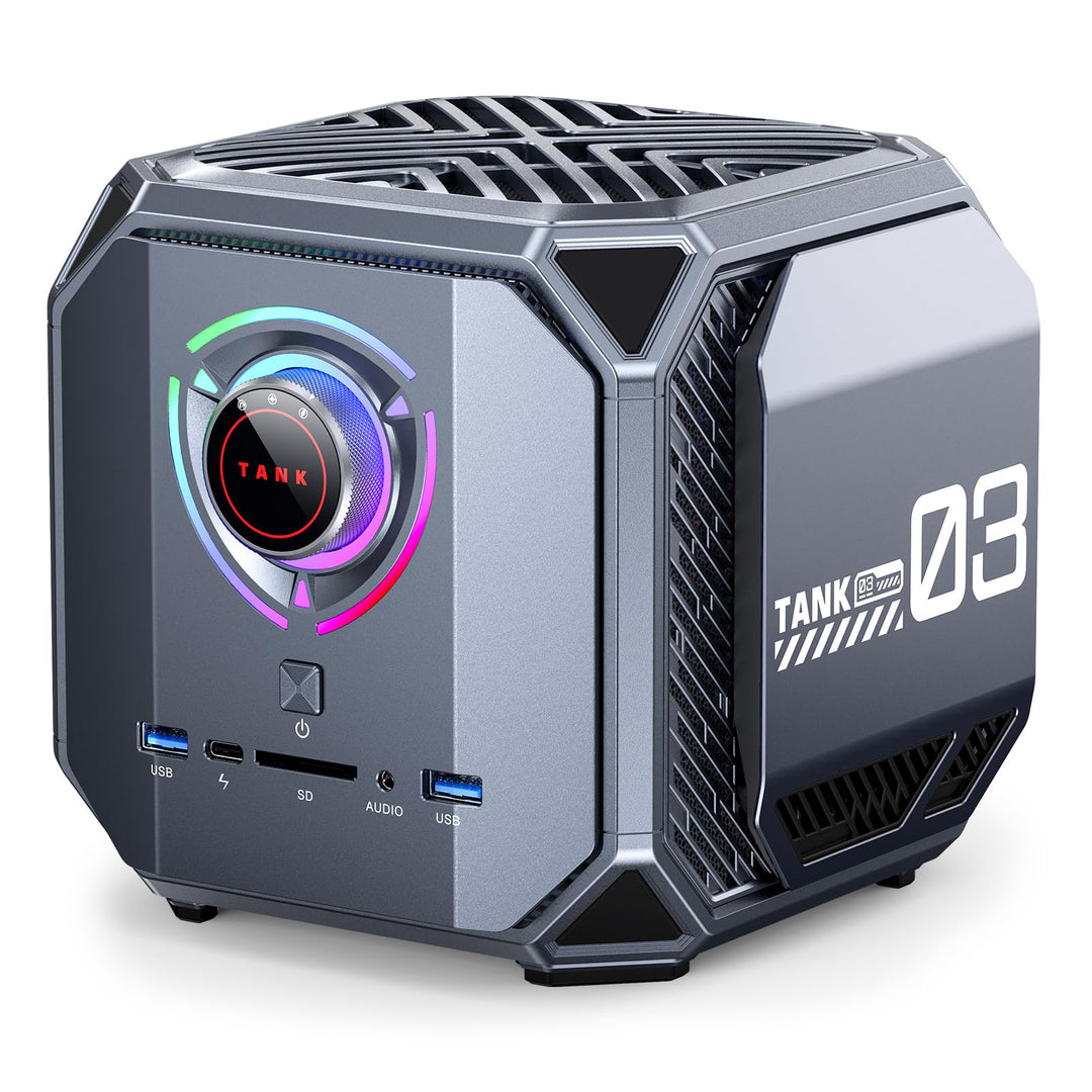 ACEMAGIC M1A Pro+ AI Mini Workstation,AMD Ryzen AI Max+ 395,Radeon 8060S Graphics Mini PC Gaming RAM