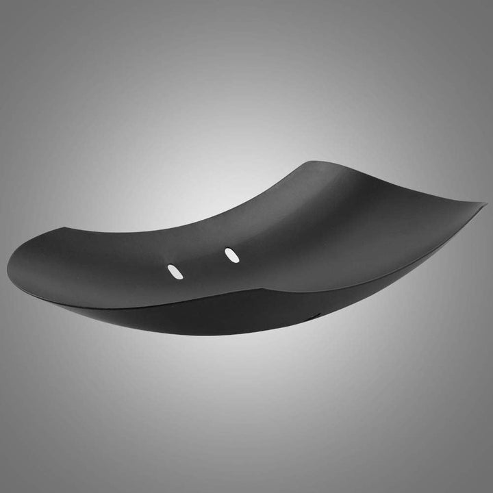 KATUR Motorrad Matte Metall Short Front Kotflügel Kotflügel 13 5/8 "Hochwertiges Metalleisen Für Har