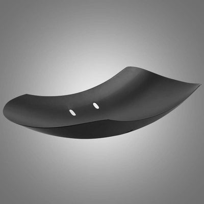 KATUR Motorrad Matte Metall Short Front Kotflügel Kotflügel 13 5/8 "Hochwertiges Metalleisen Für Har