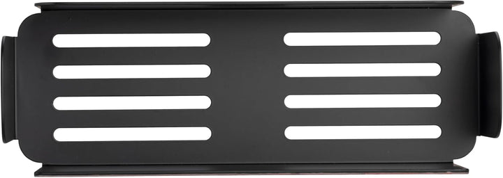 WENKO Turbo-Loc® Wandablage Bivio Black matt, Badregal aus Aluminium, zur Aufbewahrung im Bad, Befes