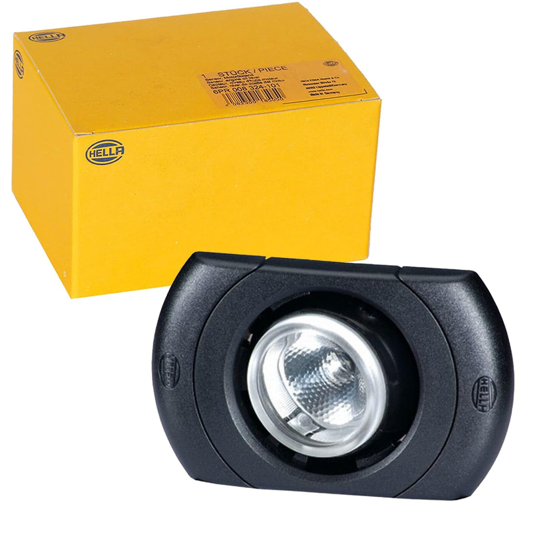 HELLA - Innenraumleuchte - SpotLED VESTA5 - LED - 12/24V - 2.5W - LED - Einbau/Federbefestigung/gesc