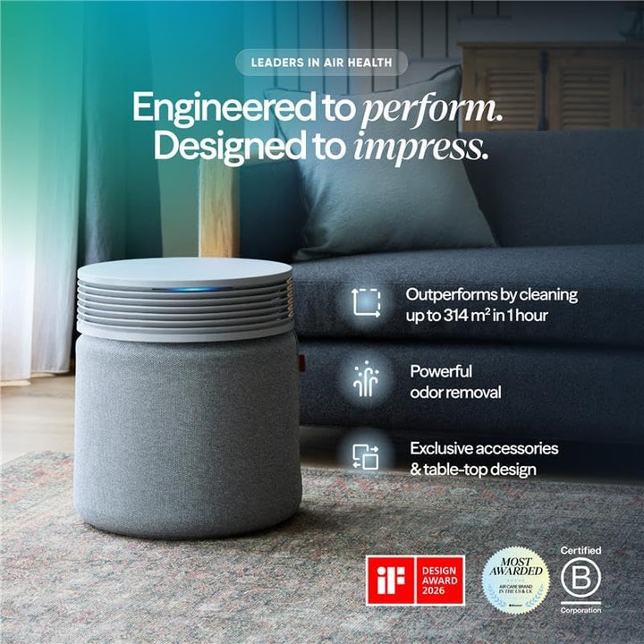 BLUEAIR Blue Signature Luftreiniger für grosse Räume – Leise & Smart bis 154m² | HEPASilent Technolo