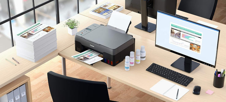 Canon PIXMA G2520 Drucker MegaTank Multifunktionsgerät nachfüllbar Multifunktionssystem DIN A4 (Scan