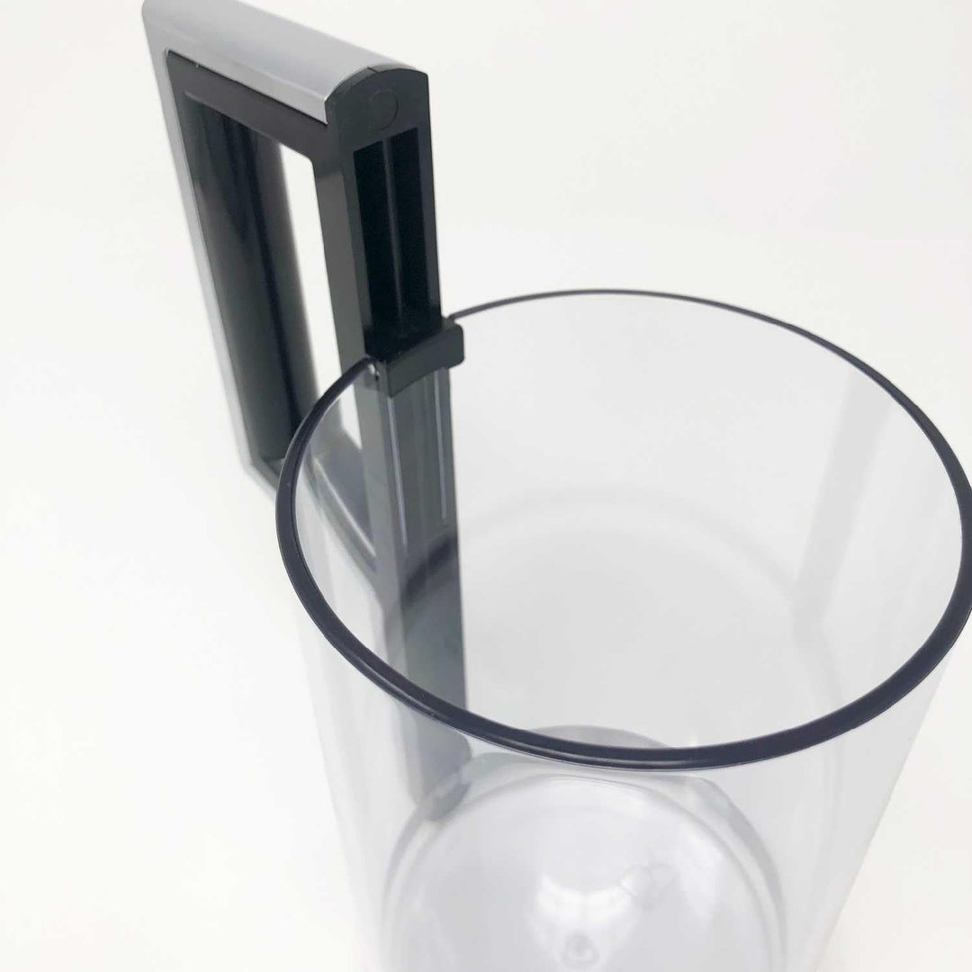 UNGROL Milchbehälter für DeLonghi 7313229411, Höhe 15,5 cm, Silber, Zylindrisch, mit Deckel