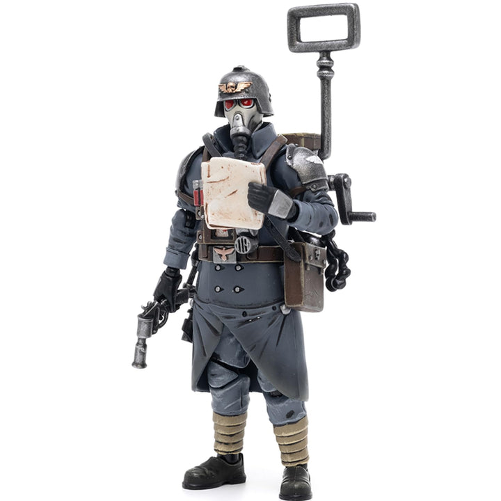 JOYTOY Warhammer 40K Astra Militarum Death Korps of Krieg Veteran Squad Guardsman Communications Spe