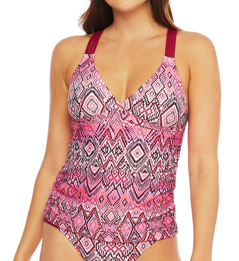 La Blanca Damen Tankini-Oberteil 4 Pink//The Idealist, 4 Pink//The Idealist