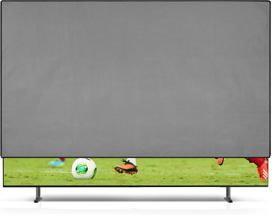 kwmobile 75" TV Abdeckung Indoor - Fernseher Hülle Bildschirmschutz Abdeckung - TV Bildschirm Staubs